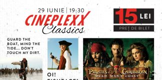 Cineplexx Classics prezintă „Pirații din Caraibe: Cufărul Omului Mort” la doar 15 lei biletul!