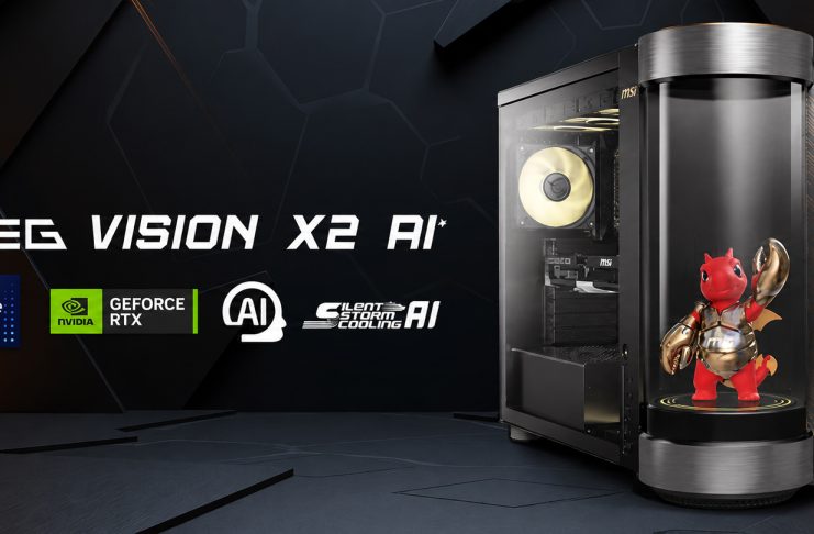 MSI prezintă MEG Vision X2 AI+: primul desktop de gaming din lume cu companion AI agentic
