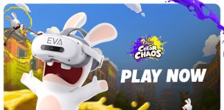 EVA și Ubisoft aduc la București Rabbids: Color Chaos, noul joc VR în care părinții și copiii cuceresc arena cu vopsea colorată