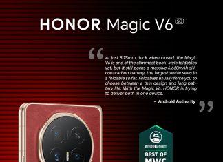 HONOR Magic V6 primește premii internaționale înainte de lansarea în România