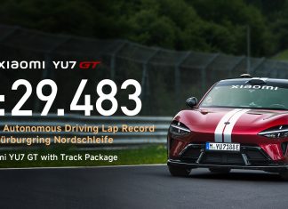 Xiaomi EV stabilește primul tur oficial de conducere autonomă din lume pe Nürburgring Nordschleife