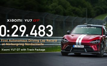 Xiaomi EV stabilește primul tur oficial de conducere autonomă din lume pe Nürburgring Nordschleife