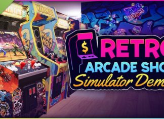 Retro Arcade Shop Demo: “Nostalgia anilor ’80 trecută prin filtrul unui mop și al unui sac de gunoi”