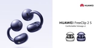HUAWEI lansează noile căști FreeClip 2 S: Fuziunea dintre modă și tehnologie, pusă în evidență de o estetică luminoasă