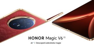 HONOR lansează în România noul smartphone pliabil HONOR Magic V6