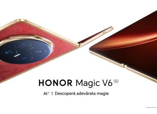 HONOR lansează în România noul smartphone pliabil HONOR Magic V6