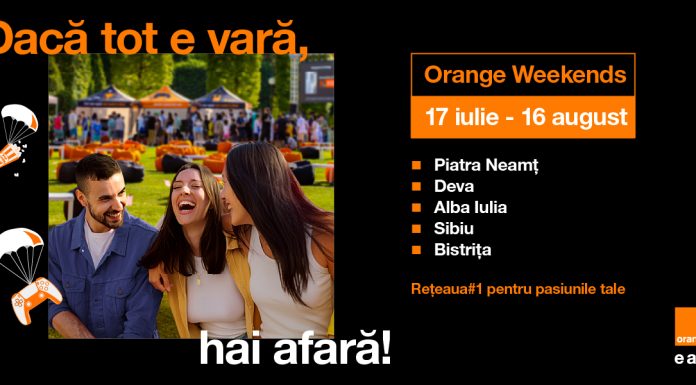 Cinci orașe, cinci weekenduri: Orange Weekends revine cu gaming, kendama și cinema în aer liber