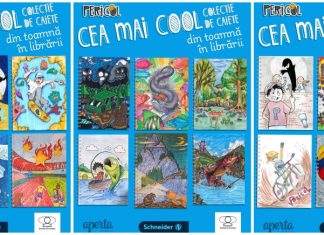Caietele spun povești – 18 desene făcute de copii și adolescenți intră în universul filmului „PERICOL” și ajung pe caiete, în librăriile din toată țara