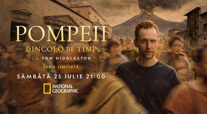 Tom Hiddleston descoperă secretele orașului antic Pompeii într-o nouă serie National Geographic