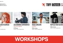 De la producție și imagine de film, la actorie: TIFF Chișinău anunță programul de workshop-uri și masterclass-uri