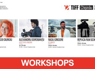 De la producție și imagine de film, la actorie: TIFF Chișinău anunță programul de workshop-uri și masterclass-uri