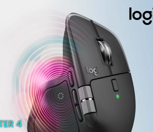 Logitech MX MASTER 4 – “High-performance Wireless Mouse with haptic feedback”