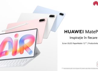 HUAWEI dezvăluie noua tabletă MatePad Air: Un design elegant și echilibru între productivitate și confort