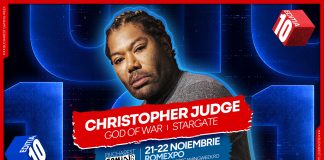 Christopher Judge, actorul care îl interpretează pe Kratos în celebra serie God of War, vine la Bucharest Gaming Week