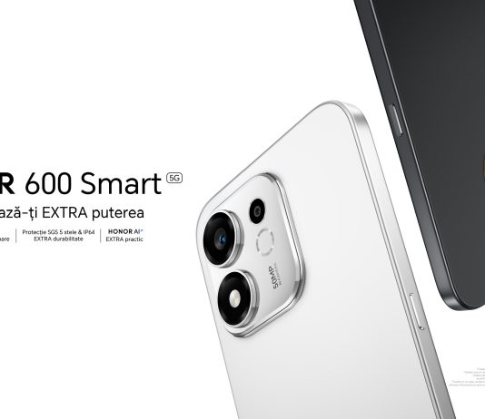 HONOR 600 Smart 5G combină autonomia extinsă, funcțiile inteligente și conectivitatea fără griji într-un smartphone accesibil