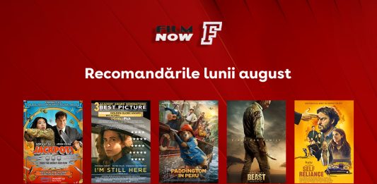 Pe Film Now, spectacolul cinematografic nu trece pe modul „vacanță” în august 2026