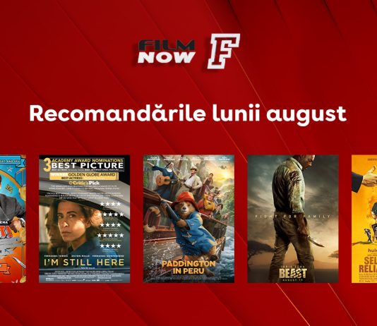 Pe Film Now, spectacolul cinematografic nu trece pe modul „vacanță” în august 2026
