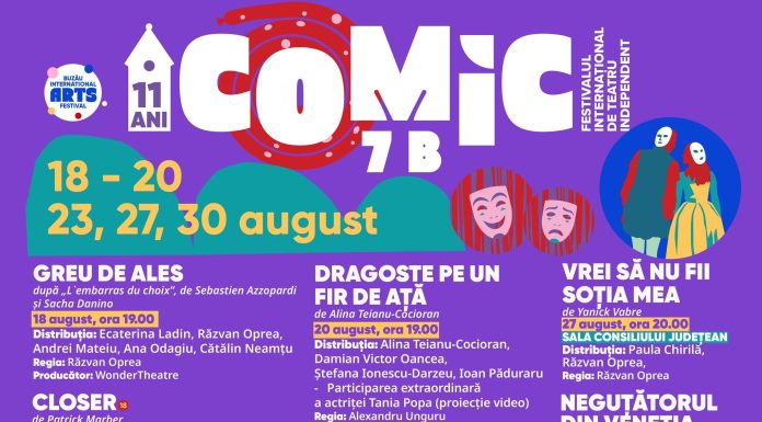 Comic 7 B, ediția a XI-a — premieră națională, Closer pe scenă și un juriu pe care nu-l așteptai