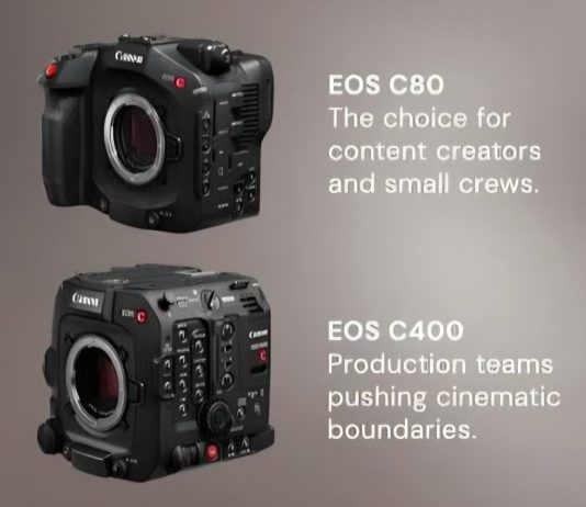 Canon îmbunătăţeşte gama Cinema EOS cu noi actualizări de firmware pentru modelele EOS C80 şi EOS C400