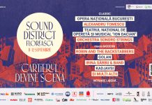 Sound District Floreasca debutează vineri, 11 septembrie, cu Teatrul de Operetă „Ion Dacian” și Robin and the Backstabbers