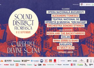 Sound District Floreasca debutează vineri, 11 septembrie, cu Teatrul de Operetă „Ion Dacian” și Robin and the Backstabbers
