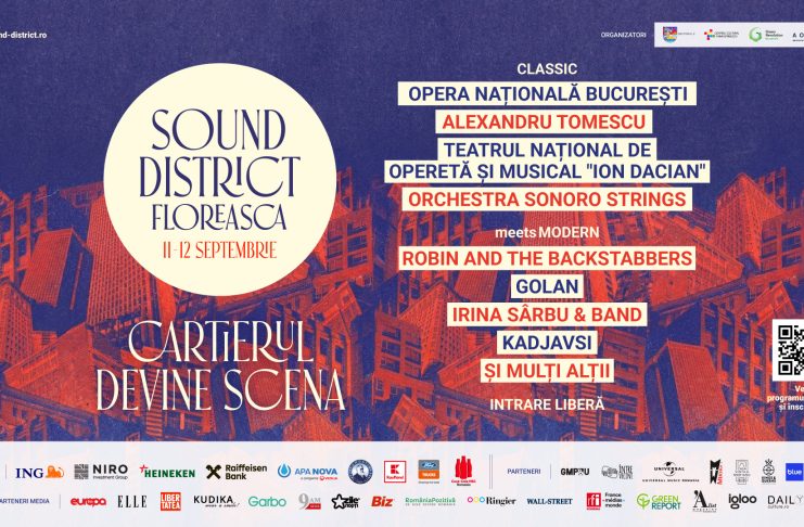 Sound District Floreasca debutează vineri, 11 septembrie, cu Teatrul de Operetă „Ion Dacian” și Robin and the Backstabbers