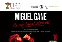 Miguel Gane, românul devenit fenomen al poeziei de limbă spaniolă, vine la București cu spectacolul „Ce am lăsat între noi”