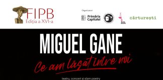 Miguel Gane, românul devenit fenomen al poeziei de limbă spaniolă, vine la București cu spectacolul „Ce am lăsat între noi”