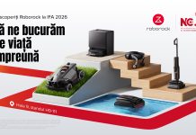 Roborock prezintă la IFA 2026 noua generație de soluții inteligente pentru curățenie